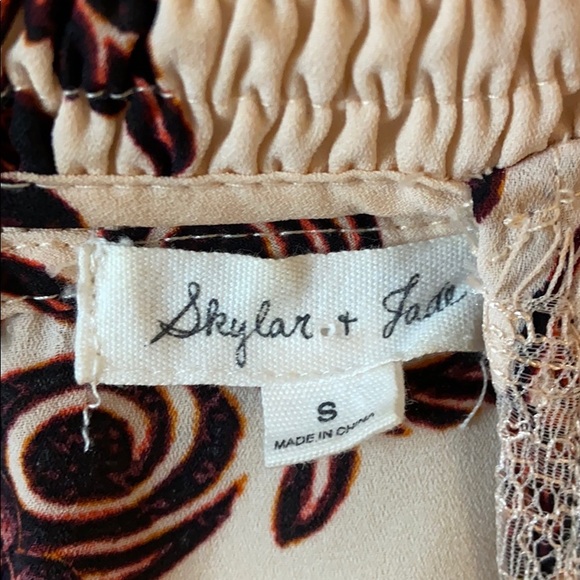 Skylar + Jade Drop Waist Boho Dress/Tunic - Picture 6 of 8